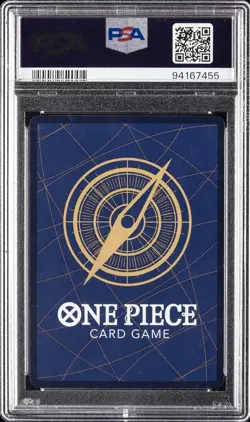 2023 ONE PIECE OP02-PARAMOUNT WAR ALTERNATE ART #120 UTA PSA 10 - Image 2