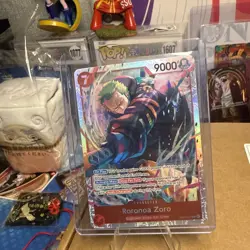 One Piece Roronoa Zoro EB04-007 SR Adventure On Kami's Island English - Image 1