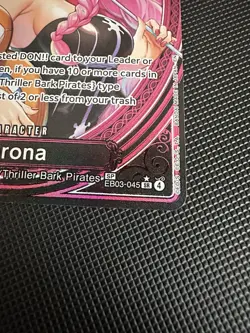 One Piece CCG Perona SP EB03-045 SR English Heroines Edition EB03 Alt Art - Image 3