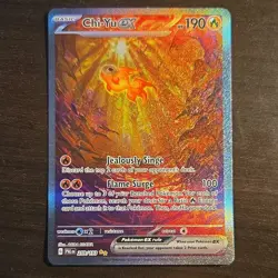 Pokemon Chi-Yu ex 259/193 Paldea Evolved Full Art Holo Illustration Rare EX - Image 1