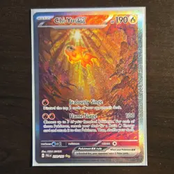 Pokemon Chi-Yu ex 259/193 Paldea Evolved Full Art Holo Illustration Rare EX - Image 3