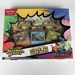 Pokemon Ascended Heroes First Partner Deluxe Pin Collection New - Image 1