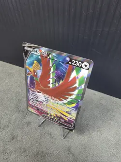 Ho-Oh V 187/195 Swsh12: Silver Tempest Full Art Ultra Rare Pokemon TCG English - Image 3