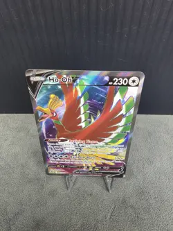 Ho-Oh V 187/195 Swsh12: Silver Tempest Full Art Ultra Rare Pokemon TCG English - Image 4