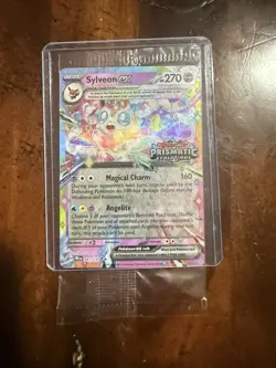Sylveon ex – Stamped Promo – 041/131 – Pokemon TCG Prismatic Evolutions – Sealed - Image 1