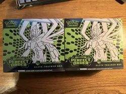 Pokemon Perfect Order Elite Trainer Box Pokemon Center Exclusive ETB x2 Sealed - Image 1