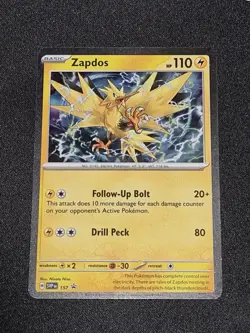 Zapdos SVP 157 - Black Star Promo Surging Sparks - Pokemon NM - Image 1