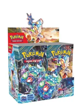 Pokemon TCG: Stellar Crown SV07 Booster Box Factory Sealed - Image 1