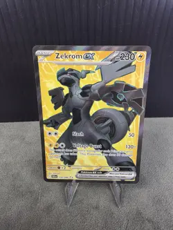 Zekrom ex 158/086 Sv: Black Bolt Full Art Ultra Rare Pokemon TCG NM English 🔥 - Image 1