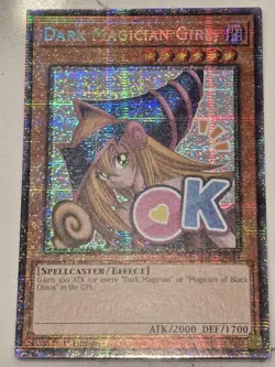 Yu-Gi-Oh! TCG Dark Magician Girl RA05-EN084 Starlight Rare - Image 1