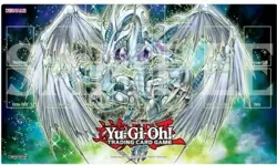 YuGiOh 2021 San Diego Comic Con Game Mat Playmat Stardust Dragon NEW SEALED - Image 3