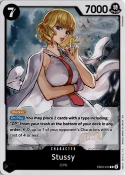 Stussy R Extra Booster: One Piece Heroines Edition EB03-043 One Piece TCG - Image 1