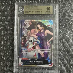 One Piece TCG Boa Hancock OP07-038 Leader PSA Magazine Collectors Club Eng BGS10 - Image 1