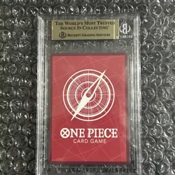 One Piece TCG Boa Hancock OP07-038 Leader PSA Magazine Collectors Club Eng BGS10 - Image 2