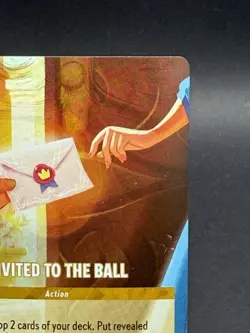 Disney Lorcana Card - Invited To The Ball - FOIL Promo 6/C1 - NA Continentals - Image 3