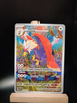 Braviary 214/191 Sv08: Surging Sparks Holo Illustration Rare NM Pokemon Card - Image 1