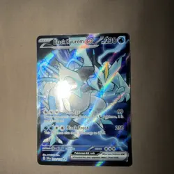 Pokemon cards Black Kyurem ex - Ultra Rare Holo SV08: Surging Sparks 218/191 NM - Image 1