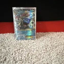 M Blastoise EX Full Art Holo Mega 220 HP Pokemon Card 18/83 English - Image 2