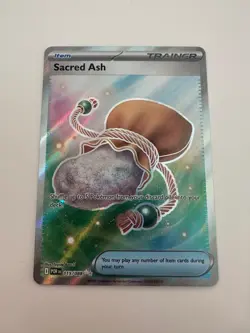 Pokemon TCG Sacred Ash Trainer-Item Holo 115/088 Nintendo 2026 English Card - Image 1