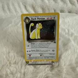 Dark Persian Pokemon Card WOTC Black Star Promo #17 Holo 2000 NM - Image 1