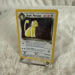Dark Persian Pokemon Card WOTC Black Star Promo #17 Holo 2000 NM - Image 5