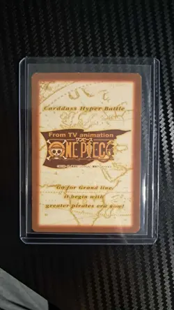 2001 BANDAI One Piece Hyper Battle S102 LUFFY CREW SCARCE EARLY CARD - Image 2