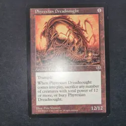 Reserved List Magic Card MTG - Phyrexian Dreadnought NM Authentic Rare Original - Image 2