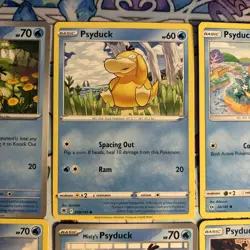 Pokemon Psyduck, Golduck 9 Card Lot - Non-holo - Image 3