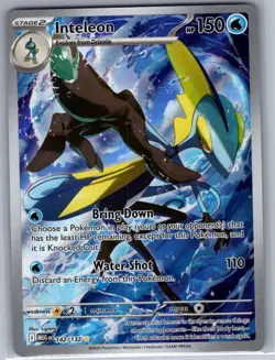 Inteleon 142/132 ME01: Mega Evolution - Pokemon Card - NM - Image 1