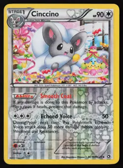 Cinccino #RC19 Legendary Treasures Pokemon Card - Image 1