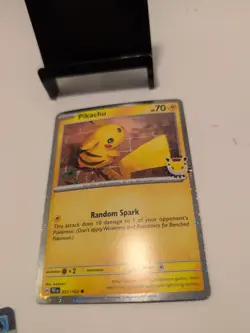 Pokemon Pikachu 051/162 Pokemon Day 2026 30th Anniversary Stamped Promo Card - Image 2