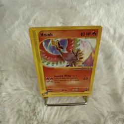 Ho-Oh # 52 WOTC Black Star PROMO "Pokemon Center NY" Stamped Card E- Reader NM - Image 2