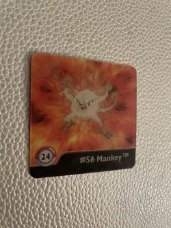 Mankey Primeape 1999 Premier Artbox Flipz Lenticular Pokemon Card #27 - Image 1