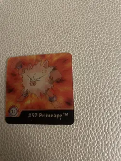 Mankey Primeape 1999 Premier Artbox Flipz Lenticular Pokemon Card #27 - Image 2