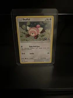 Stufful Sun and Moon Burning Shadows Toys R Us Promo Card Pokemon TCG - Image 1