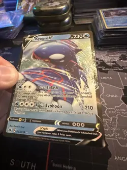 Kyogre V 037/159 Crown Zenith Ultra Rare Holo Pokemon TCG Card - Image 2