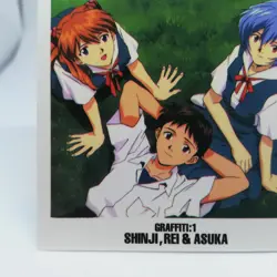 GR1 First 1ST edition Neon Genesis Evangelion card CARDDASS MASTERS Graffiti - Image 4