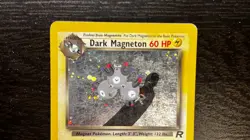 POKEMON TCG - ENGLISH TEAM ROCKET Dark Magneton 11/82 Holo Rare WOTC Card LP MP - Image 2