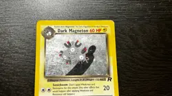 POKEMON TCG - ENGLISH TEAM ROCKET Dark Magneton 11/82 Holo Rare WOTC Card LP MP - Image 3