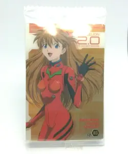 SP-03 SHIKINAMI ASUKA LANGLEY Neon Genesis Evangelion CARD BANDAI 2011 - Image 1