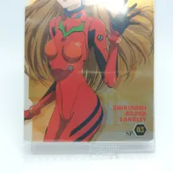 SP-03 SHIKINAMI ASUKA LANGLEY Neon Genesis Evangelion CARD BANDAI 2011 - Image 3