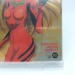SP-03 SHIKINAMI ASUKA LANGLEY Neon Genesis Evangelion CARD BANDAI 2011 - Image 5