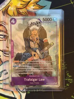 One Piece Card Game Trafalgar Law ST10-010 (OP07) Treasure Rare English - Image 1