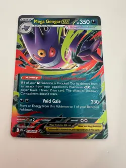 Phantasmal Flames Mega Gengar EX Pokemon Card Single - Image 1