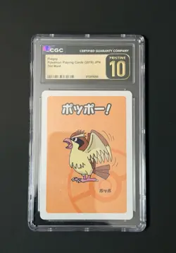 Pokemon 2019 Playing Cards JPN Old Maid Pidgey CGC Pristine 10 Non-Sport - Image 1