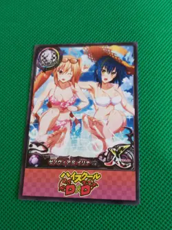 Xenovia Quarta Irina High School DxD Goddess Waifu Anime ACG TCG custom Card - Image 1