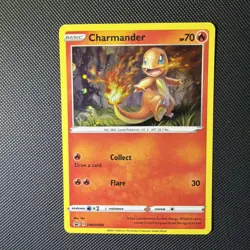 Charmander SWSH092 Sword & Shield Black Star Promo Pokemon Card - Image 1
