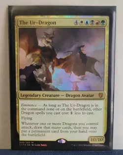 The Ur-Dragon - Foil - Commander 2017 - MTG - NM - Image 1