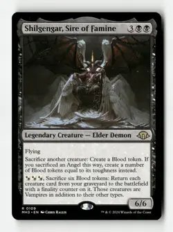 Shilgengar, Sire of Famine - #109 - Non Foil - MTG - Near Mint - Image 1