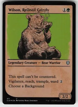 Wilson, Refined Grizzly (Showcase) Foil U Commander Legends: Battle for Baldur's - Image 1